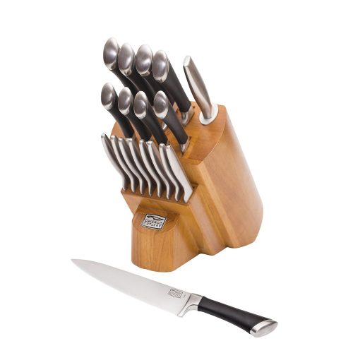 1.Chicago Cutlery Fusion 18pc Block Set