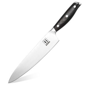 Allezola Professional 7.5 Inch Chef's Knife, German High Carbon Stainless Steel Kitchen Knives