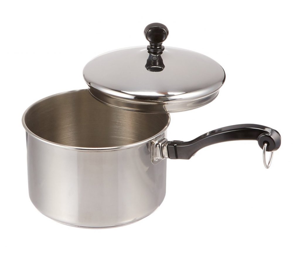 11. Farberware Classic Stainless Steel 2-Quart Covered Saucepan