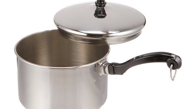11. Farberware Classic Stainless Steel 2-Quart Covered Saucepan
