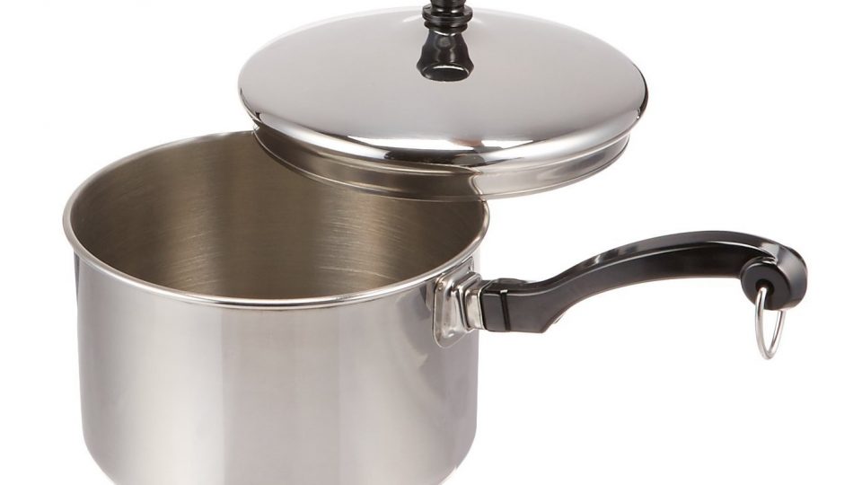 11. Farberware Classic Stainless Steel 2-Quart Covered Saucepan
