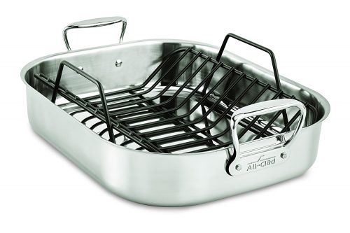 3. All-Clad E752C264 Stainless Steel Dishwasher Safe Large