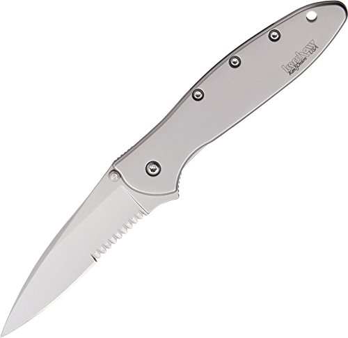 7. Kershaw 1660ST Ken Onion Leek Serrated Folding Knife