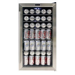 Beverage Refrigerator with Internal Fan