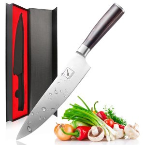 9. Imarku Pro Kitchen 8 inch Chefs Knife High Carbon Stainless Steel Sharp Knives Ergonomic Equipment