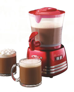 Nostalgia HCM700RETRORED Retro Series 32-Ounce Hot Chocolate Maker with Easy-Pour Spigot