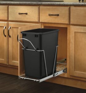 Rev-A-Shelf Chrome Waste Container