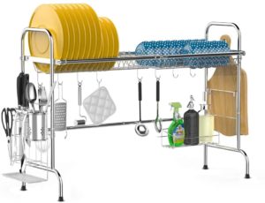 hanging dish rack