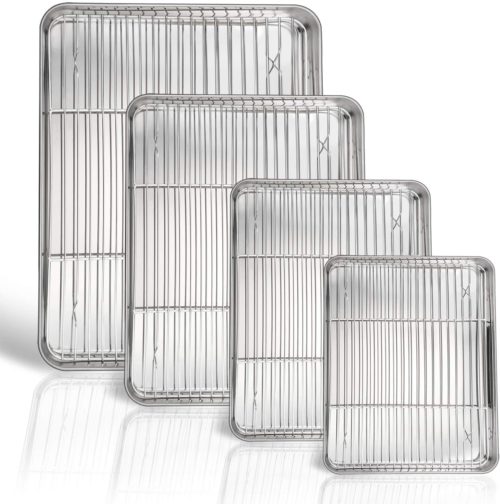 commercial stainless steel baking pans