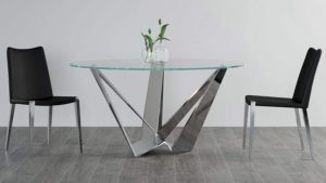 glass table and chairs for sale