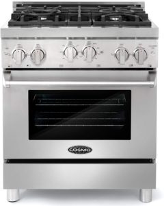 slide-in gas range