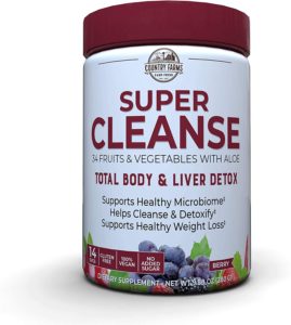 Organic Super Juice Cleanse, Delicious Drink Powder