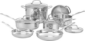 stainless steel bakeware set