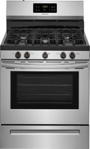 gas range double oven