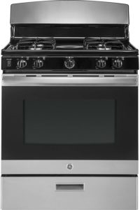 6 burner gas range double oven