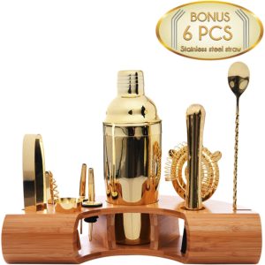 vonshef gold cocktail set