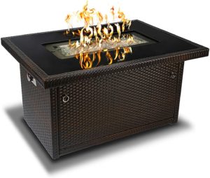 propane fire pit table