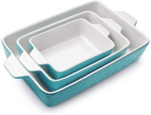 Ceramic non-stick bakingware