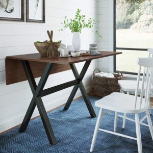 Foldable Rustic Console Table