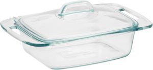 pyrex easy grab 3-quart oblong glass bakeware dish