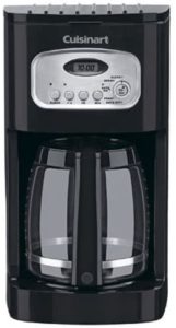 12-Cup Programmable Black Drip Coffee Maker with Carafe
