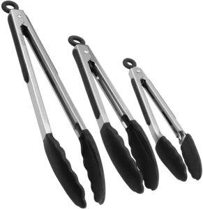 High Heat Resistant Locking Tongs for Salad