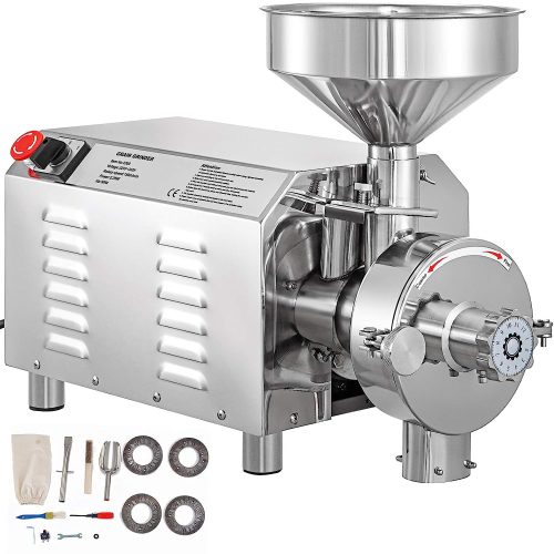 2200W Electric Stainless Steel Grain Grinder