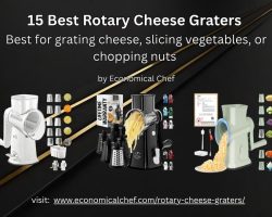 15 Best Rotary Cheese Graters for Cheese, Vegetables, and Nuts