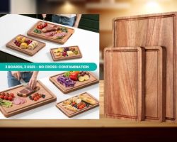 15 Best Acacia Wood Cutting Boards in 2026 – Durable, Knife-Friendly & Elegant