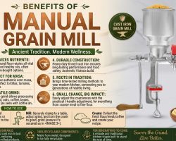 15 Best Manual Grain Mills/Grinders in 2026: Handful Tools for Milling Wheat Grains, Coffee Nuts and More