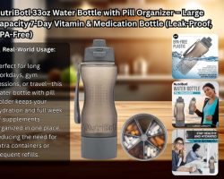 9 Best Water Bottles with Pill Organizer in 2026 (Stay Hydrated & Never Miss Your Vitamins)