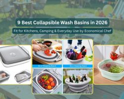 9 Best Collapsible Wash Basins in 2026: Fit for Kitchens, Camping & Everyday Use